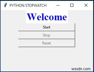 Pythonを使用してストップウォッチを作成する 