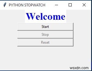 Pythonを使用してストップウォッチを作成する 