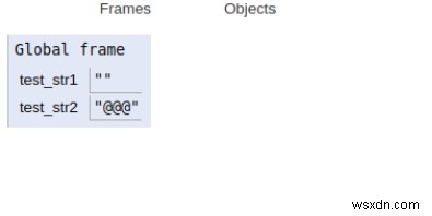 文字列が空かどうかをチェックするPythonプログラム 