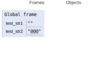 文字列が空かどうかをチェックするPythonプログラム 