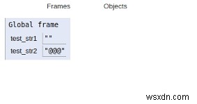 文字列が空かどうかをチェックするPythonプログラム 