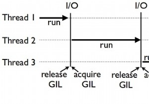 Pythonグローバルインタープリターロック（GIL）とは何ですか 