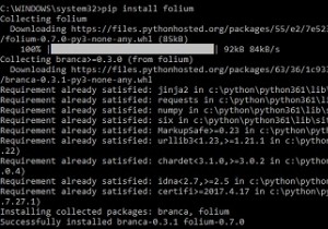 FoliumパッケージでGoogleマップをプロットする方法【Python】