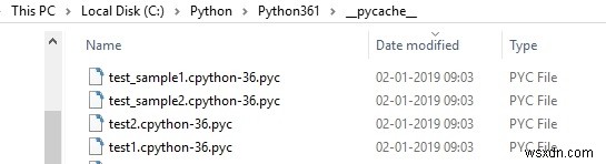 Pythonでバイトコードファイルを生成する方法 