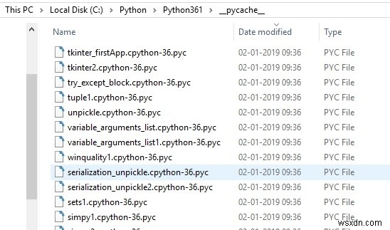 Pythonでバイトコードファイルを生成する方法 