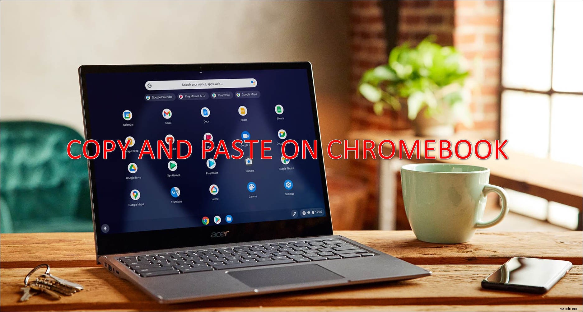 Chromebookにコピーして貼り付ける方法は？ 