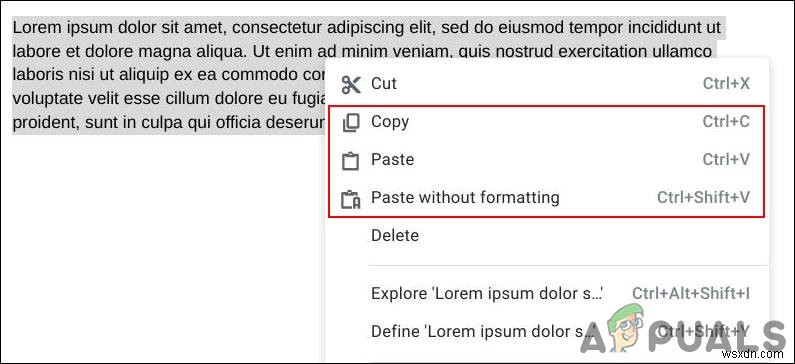 Chromebookにコピーして貼り付ける方法は？ 