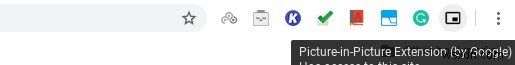 Chromebookでピクチャーインピクチャーを使用する方法 