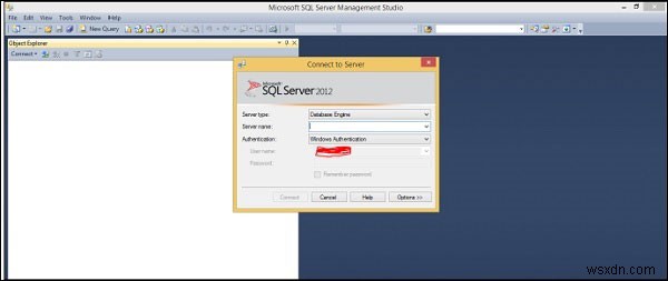 ManagementStudioを使用してMSSQLServerを管理する 