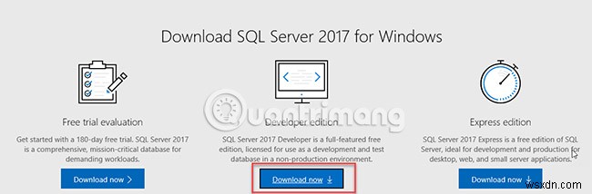 SQLServer2017を段階的にインストールする手順 