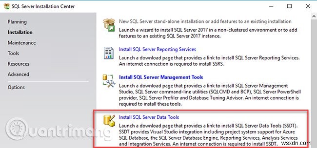 SQLServer2017を段階的にインストールする手順 