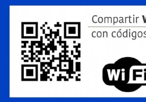 WIFI信号を簡単に共有するためのQRコードを作成する方法（例） 