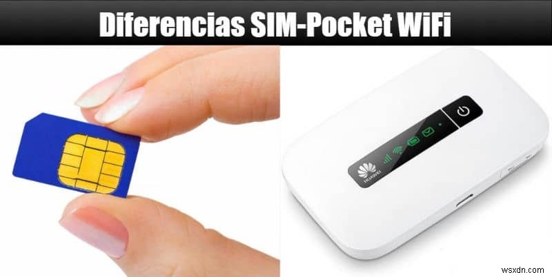 Pocket WiFiはどのように機能し、SIMカードとは異なりますか？ 