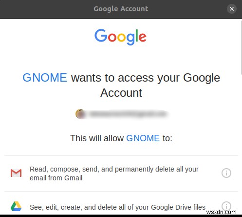 UbuntuファイルマネージャーからGoogleドライブにアクセスする方法は？ 