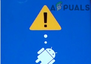 Androidで「コマンドなし」エラーを修正するにはどうすればよいですか？ 