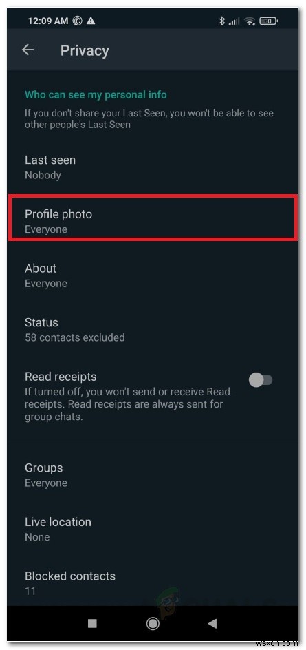 WhatsAppで特定の連絡先のプロフィール写真を非表示にする方法は？ 