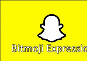 SnapchatでBitmojiの表情を変更する方法【セルフィー・ポーズ編】
