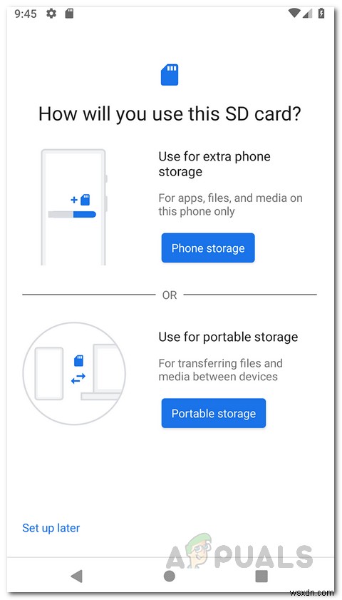 AndroidでSDカードをデフォルトのストレージにする方法は？ 