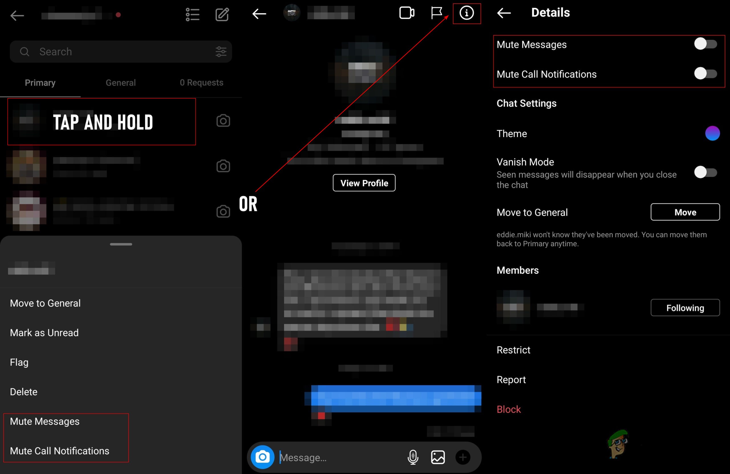 Instagramで誰かをミュートまたはミュート解除する方法は？ 