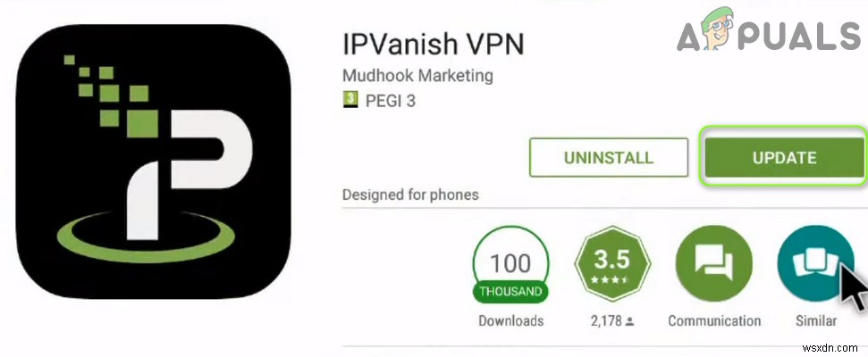 修正：IPVanishがVPNに接続しない 