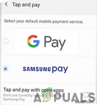 修正：SamsungPayが機能しない 