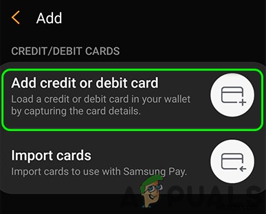 修正：SamsungPayが機能しない 