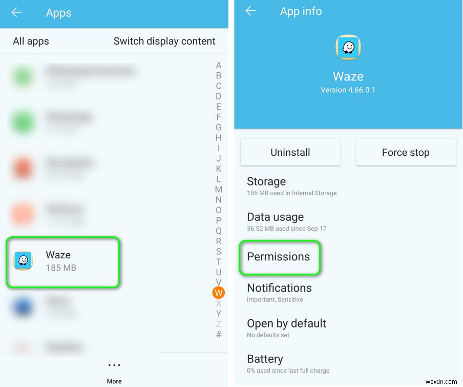 修正：Wazeが機能しない 