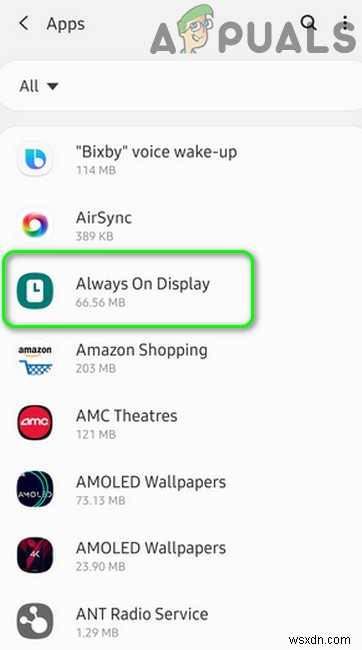 修正：SamsungGalaxyでAlwaysOnDisplayが機能しない 