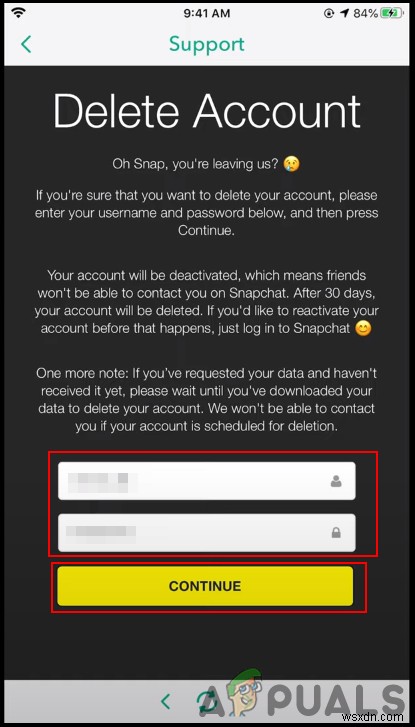 Snapchatアカウントを削除する方法は？ 