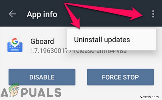 Androidで「残念ながらGboardが停止しました」エラーを修正する方法 