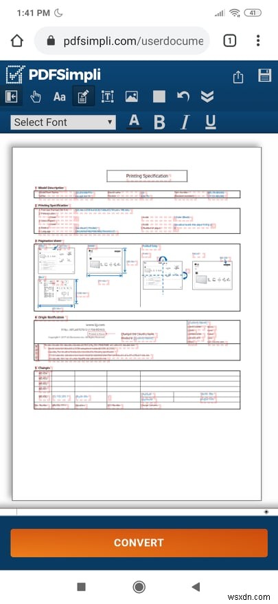 AndroidでPDFファイルを編集する方法 