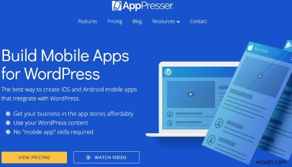 WordPressサイトをAndroidアプリに変換する方法 