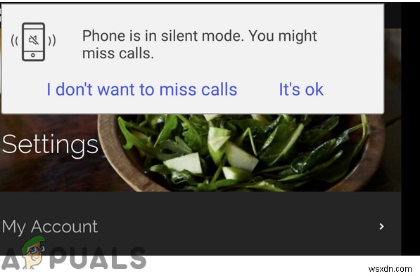修正：GalaxySスマートフォンでの「電話はサイレントモードです」通知 