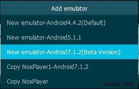 NoxPlayerをAndroid7Nougatにアップグレードする方法 