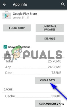 修正：GooglePlayストアからアプリをインストールまたは更新するときのエラー492 