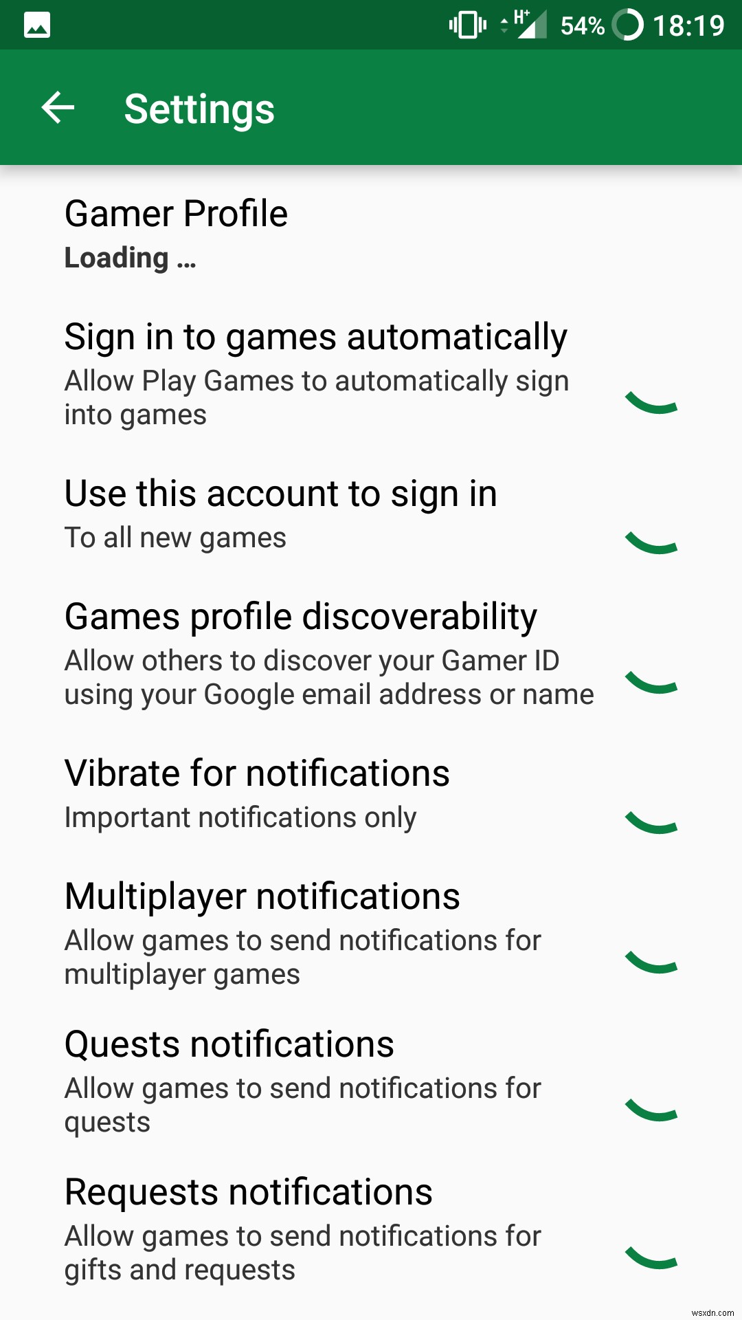 GooglePlayゲームのプロフィールを編集する方法 