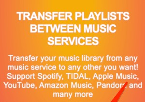 SpotifyプレイリストをAppleMusic（またはiTunes）に転送する方法 