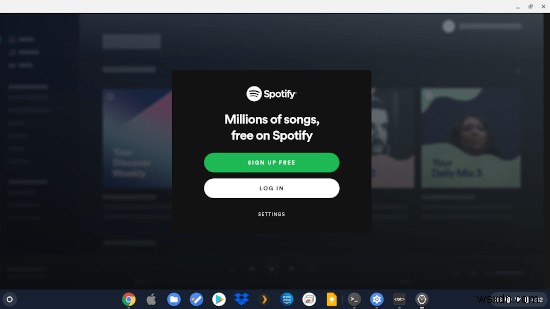 ChromebookにSpotifyをインストールする方法 