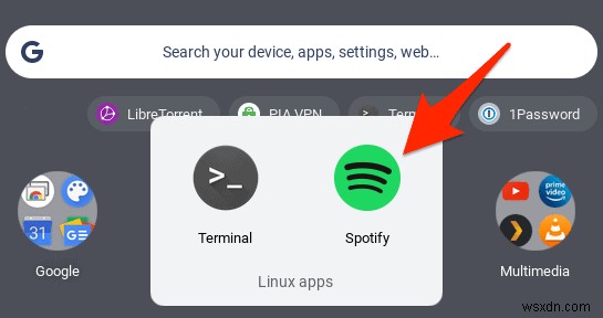 ChromebookにSpotifyをインストールする方法 