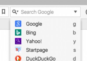 Vivaldiに新しい検索エンジンを追加する方法 