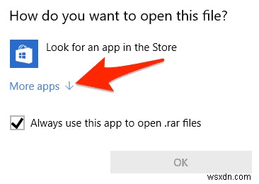Windows10で.RARファイルを開く方法 
