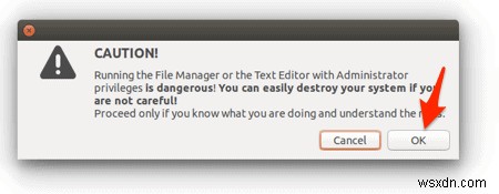 Ubuntuの右クリックメニューに「管理者として編集」を追加する方法 