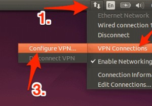 Ubuntu 14.04.2（および以前のバージョン）でVPNを設定する方法 