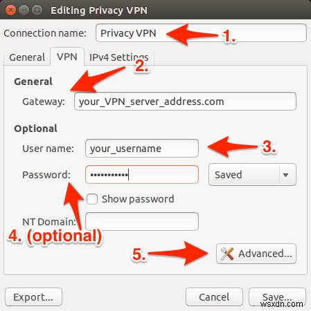 Ubuntu 14.04.2（および以前のバージョン）でVPNを設定する方法 