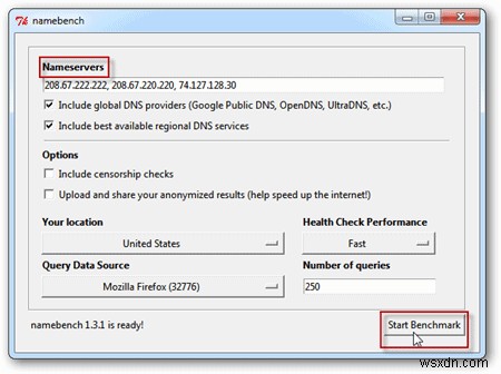 Namebenchを使用してより高速なDNSサービスを見つける方法 