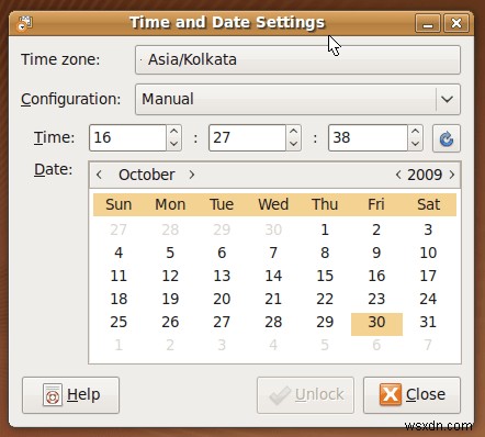 インターネットを介して時刻を同期するようにUbuntuを設定する方法 