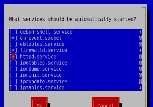 Fedora Linuxで起動時に自動開始されるサービスを追加・削除する方法（ntsysv活用ガイド）