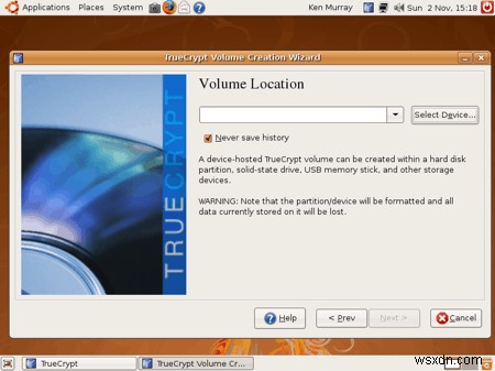 UbuntuでUSBサムドライブを暗号化する方法 