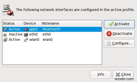 LinuxでBluetoothを介してNokiaN95sインターネット接続をラップトップにテザリングする方法 