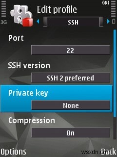 N95のPuTTYで使用するRSAキーペアの生成 